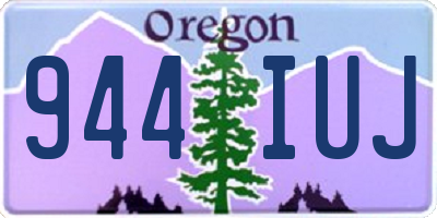 OR license plate 944IUJ