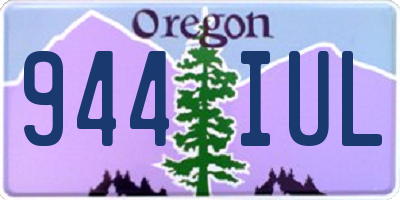 OR license plate 944IUL