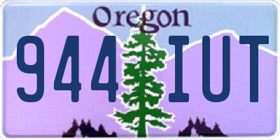 OR license plate 944IUT