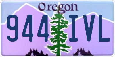 OR license plate 944IVL