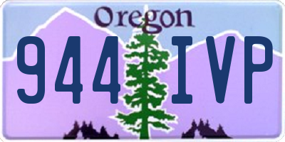 OR license plate 944IVP