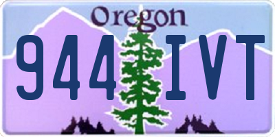 OR license plate 944IVT