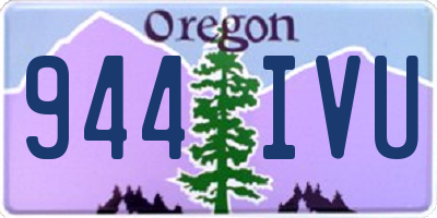 OR license plate 944IVU