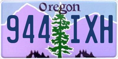 OR license plate 944IXH
