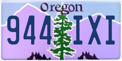 OR license plate 944IXI