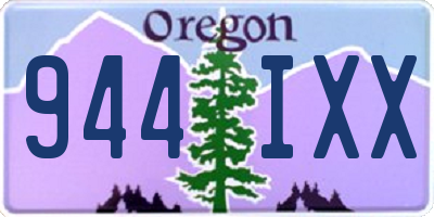 OR license plate 944IXX