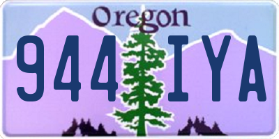 OR license plate 944IYA
