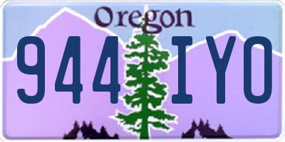 OR license plate 944IYO