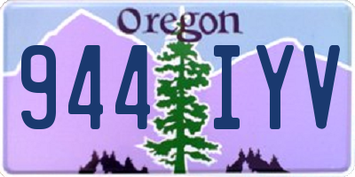OR license plate 944IYV