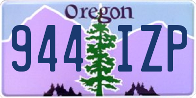 OR license plate 944IZP
