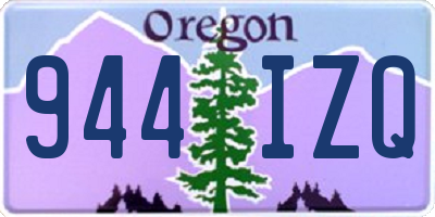 OR license plate 944IZQ