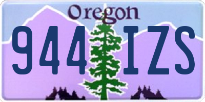 OR license plate 944IZS