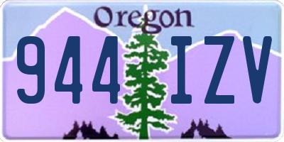 OR license plate 944IZV