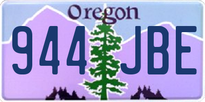 OR license plate 944JBE