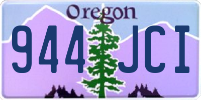 OR license plate 944JCI
