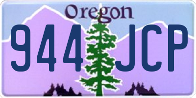 OR license plate 944JCP