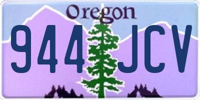 OR license plate 944JCV