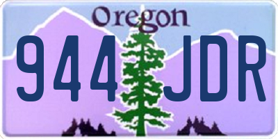 OR license plate 944JDR