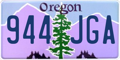 OR license plate 944JGA