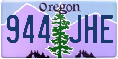 OR license plate 944JHE