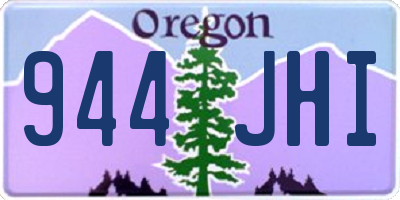 OR license plate 944JHI
