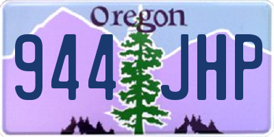 OR license plate 944JHP