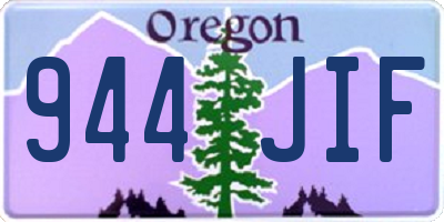 OR license plate 944JIF