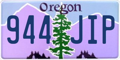 OR license plate 944JIP