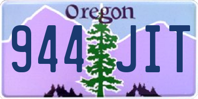 OR license plate 944JIT