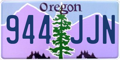 OR license plate 944JJN
