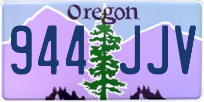 OR license plate 944JJV