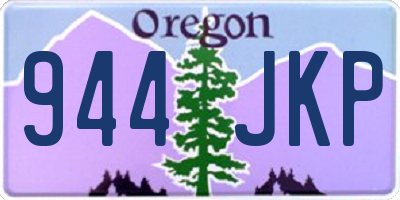 OR license plate 944JKP