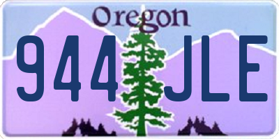 OR license plate 944JLE