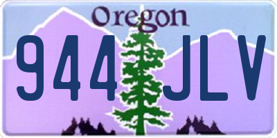 OR license plate 944JLV