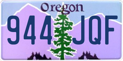 OR license plate 944JQF