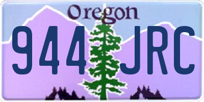 OR license plate 944JRC