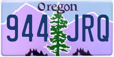OR license plate 944JRQ