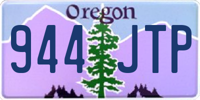 OR license plate 944JTP