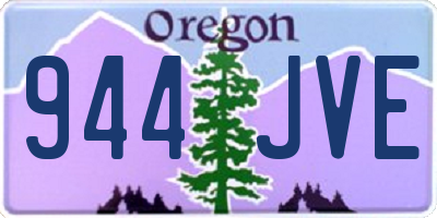 OR license plate 944JVE