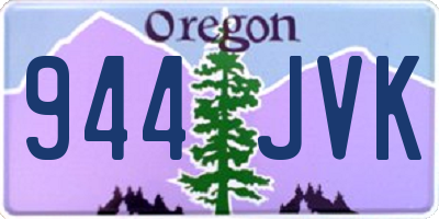 OR license plate 944JVK