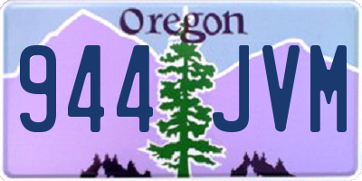 OR license plate 944JVM