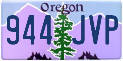 OR license plate 944JVP