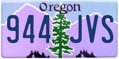 OR license plate 944JVS