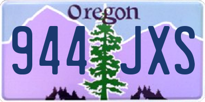 OR license plate 944JXS