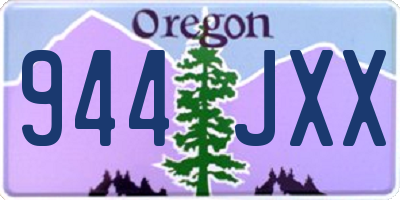 OR license plate 944JXX
