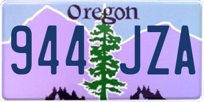 OR license plate 944JZA