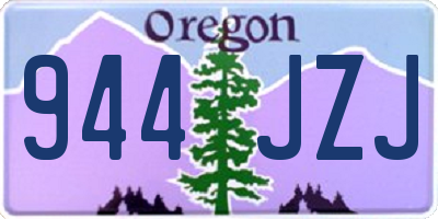 OR license plate 944JZJ