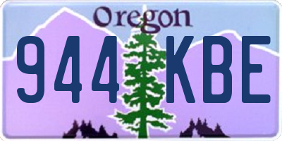 OR license plate 944KBE