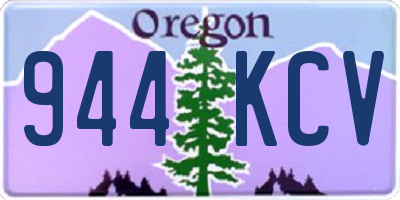 OR license plate 944KCV