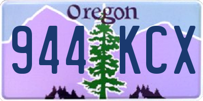 OR license plate 944KCX